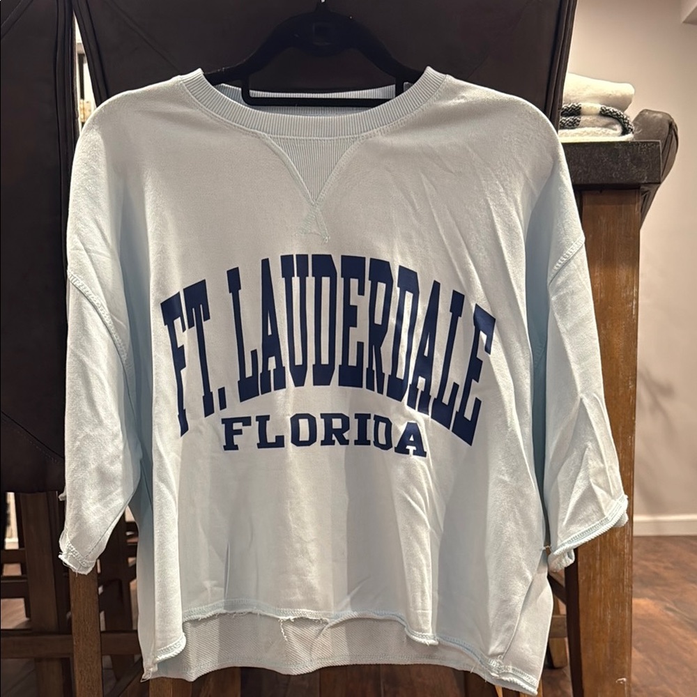 Light Blue Ft. Lauderdale Florida sweatshirt